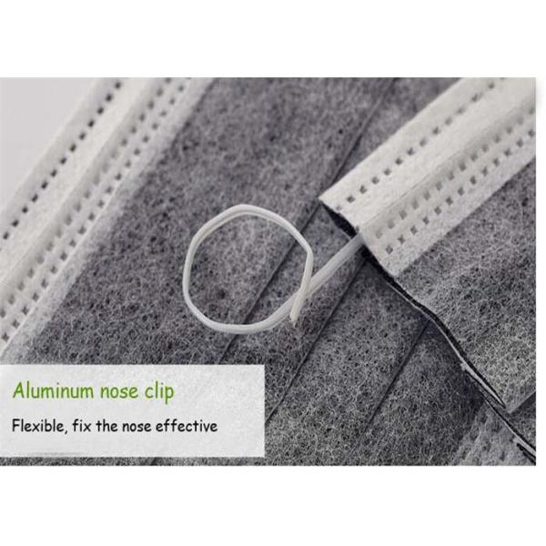 Серая часть носа Эарлооп медицинской маски заботы вереска не сплетенная эластичная регулируемая для лучшей пригонки