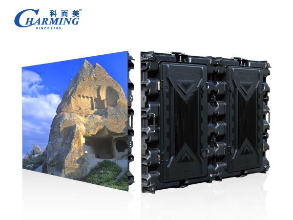 960*960mm P5 LED display de publicidade ao ar livre 4k para edifícios comerciais