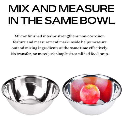 Облегченный Cookware нержавеющей стали устанавливает салатницу нержавеющей стали 0.4L-4L