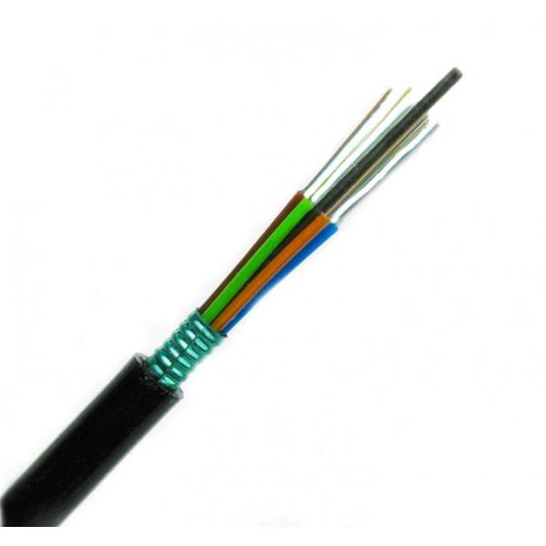 Multi Core Armoured Fiber Optic Cable Outdoor 12 Core Steel Armored Cable