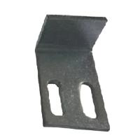 90 degrés de la façade du bâtiment de l'angle de code de mur de rideau accessoires personnalisables