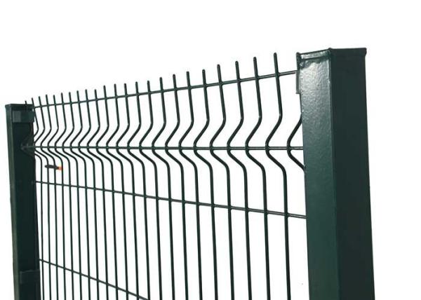 Sustainable Pvc Coated 3d Curved Welded Wire Mesh Fence Panel barricade fence