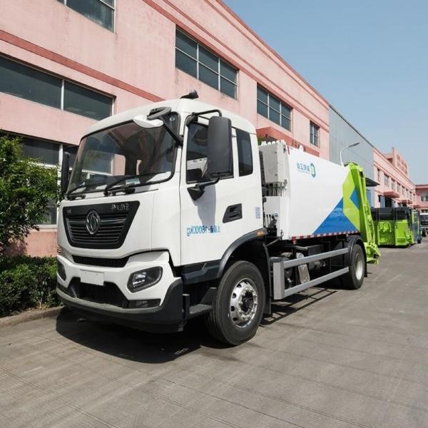 8TONS Strong Power Compressed Garbage Truck Trash Compactor CE/ISO 9001/EPA Certified