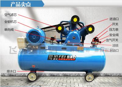 piston air compressor for vacuum forming machine 7.5kw