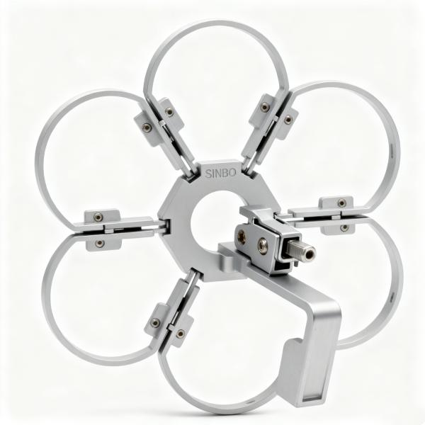 Precision CNC Machining China Custom Titanium Alloy Spacecraft Connecting Bracket Aerospace Components Manufacturing