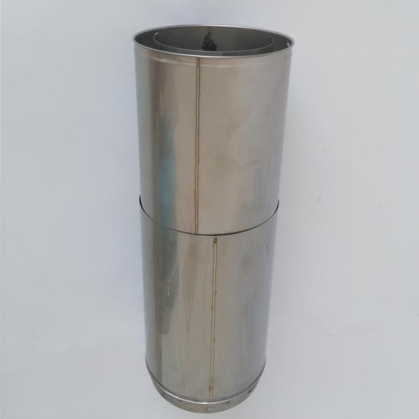 Adjustable Connecting 6 Double Wall Stainless Stove Pipe With Twist Locking System