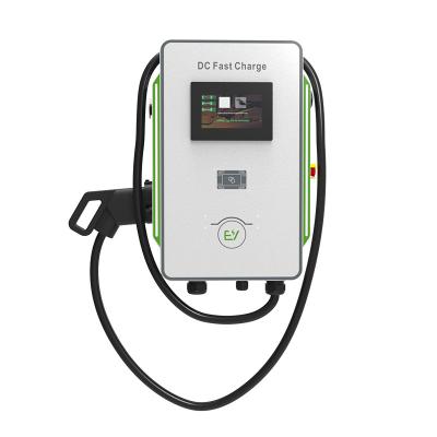30kW 40kW DC Fast Charging Station for Electric Vehicles 30mA Leakage Protection