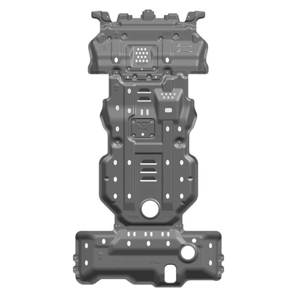 Standard Thickness Aluminum Guard Skid Plate for Underbody Protection of 4x4 Vehicles