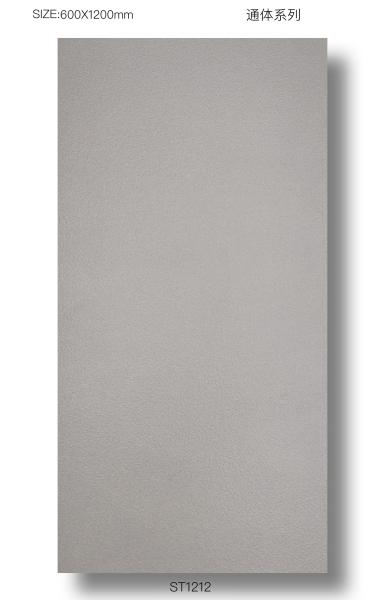 48x24 Gray Porcelain Terrace Tiles - Moisture-Proof & Durable