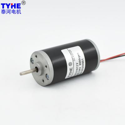 31mm*57mm Small Brushed Dc Motor 19V 12V DC Motor 5000 Rpm 10 Volt 10 Watt
