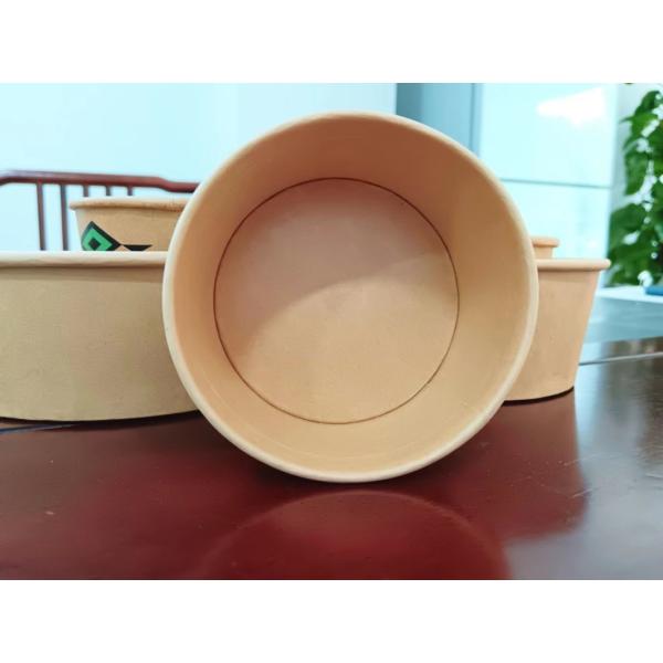 Disposable Customized Logo Kraft Paper Food Container with Return refunds Guarantee