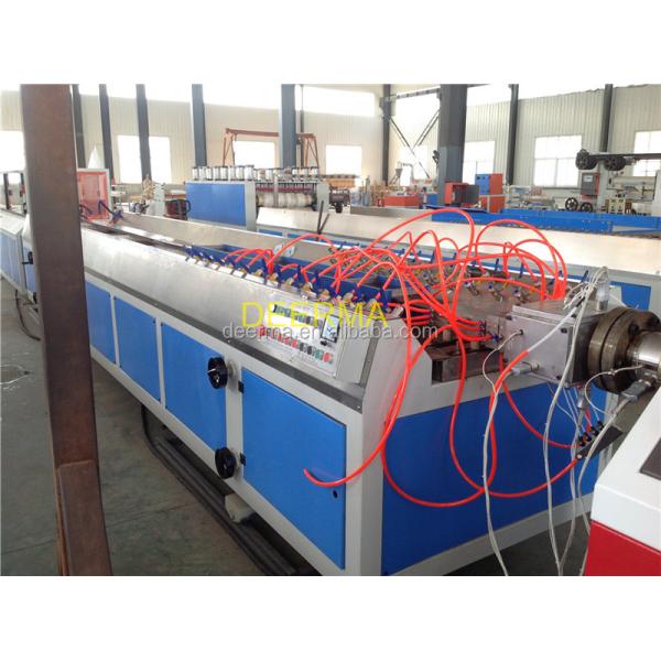 Twin Screw PVC Cable Trunk Making Machine for Speed Production