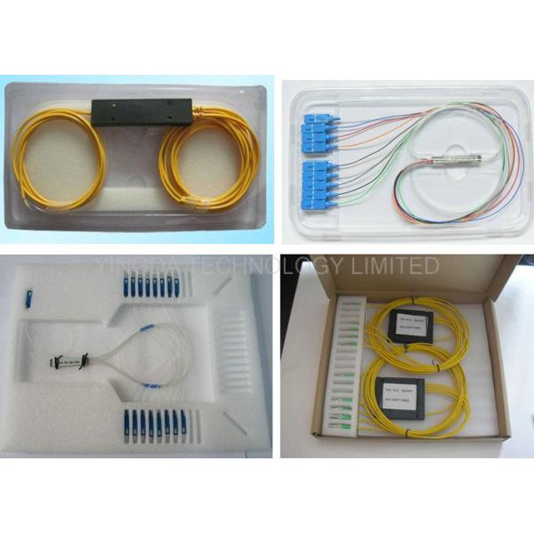 микро- разъем LSZH G657A 1M SC/APC Splitter 900um PLC оптического волокна 2x32