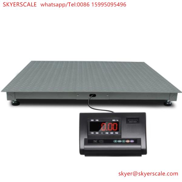1.2x1.2m 2Ton Machine Wire Platform Industrial Digital Weighing Scale With A12 Display Type