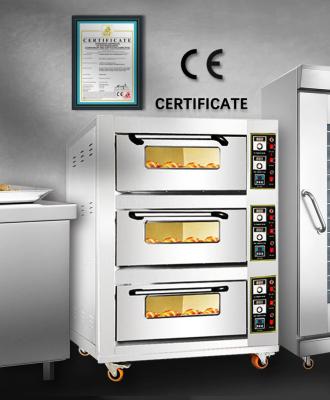 Forno de gás padrão de radiação de tubo de calor de infravermelho distante para assar em cozinhas comerciais