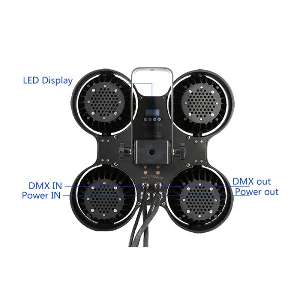 IP65 400W Warm Outdoor Led DJ Stage Lights 60 Degree Angle