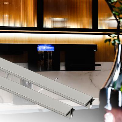 Capteur de tremblement de main Commutateur LED Profil d'aluminium Lumière de côté luminescence pour armoire