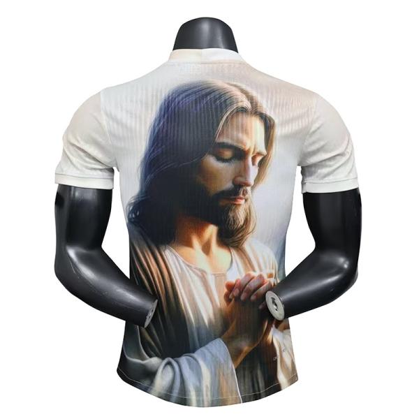 Brazil White Jesus Special Edition Jersey Group Customized Exclusive Design