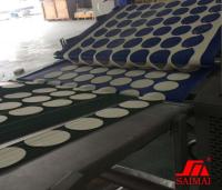 Pasta aplanada industrial Roti Pita Flat Bread Production Line del CE