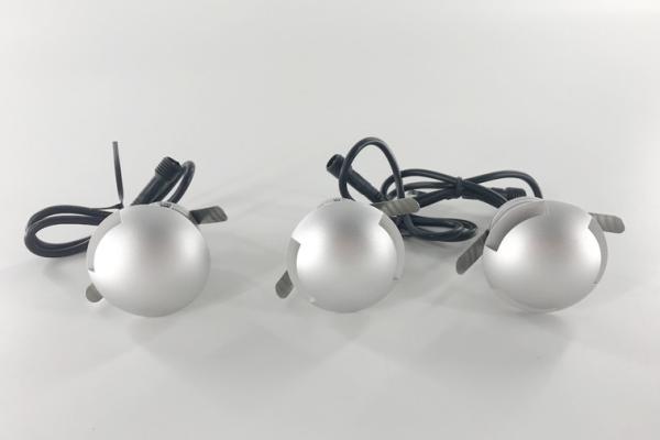 prova DC12 da água de 3W IP67 - cor enterrada diodo emissor de luz do RGB da luz da escada da maneira da caminhada das luzes 24V