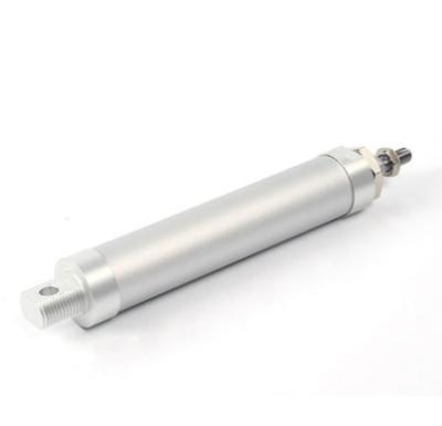 Small Pneumatic Aluminum Air Cylinder , Adjustable Stroke Air Cylinder