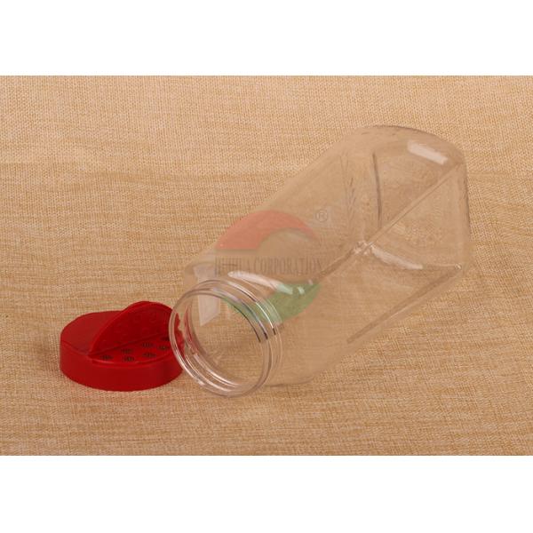 Подгонянная пластмасса специи опарников любимца ясности ЛЮБИМЦА размера Ресиклабле может с завинчивой пробкой