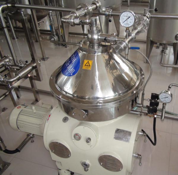 Dimension adaptée aux besoins du client propre automatique de séparateur crème de lait d'usine de laiterie de CIP