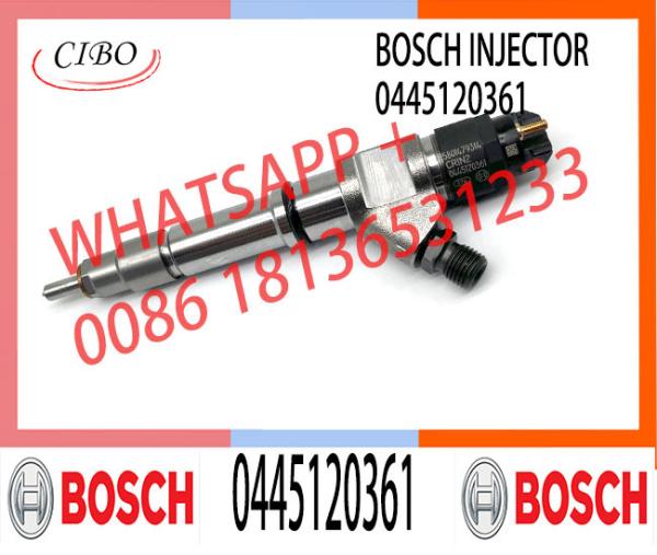 Injecteur de carburant 0445 injecteur de carburant commun 0445120361 du rail 120 361 pour Cumins ISF 3,8