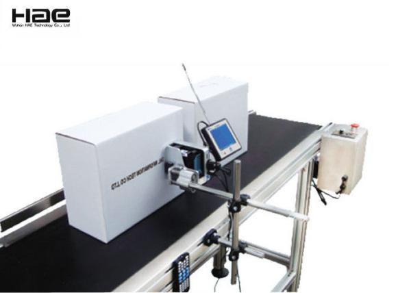 High Speed TIJ Inkjet Code Printing Machine with 3.5 LED display , CE Vertificate