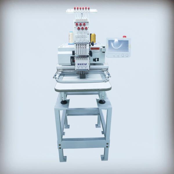 Small Single Head 3d Computerized Embroidery Machine for Clothes and Hats