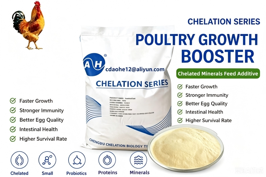 Feed Additive Amino Acid Chelate 20% Manganese Proteinate Promote Animal Skeleton Development
