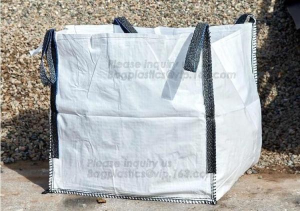 Durable PP Woven Big Bag From China Big Bag woven bags,1 ton black color sand bag polypropylene pp woven big bag/ jumbo