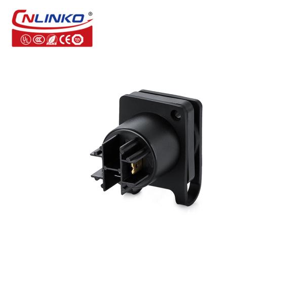 CNLINKO YF-24 20A 3 Pin Connector Waterproof  Powercon for Outdoor Full Color Led Display