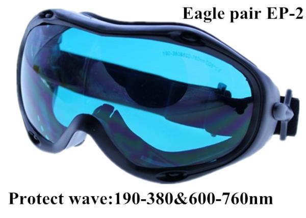 355nm UV laser protective glasses / 10.6um CO2 laser safety goggles