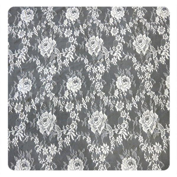 AEO FREE Floral Chantilly 100% Nylon Lace Fabric For All Kinds Of Garment