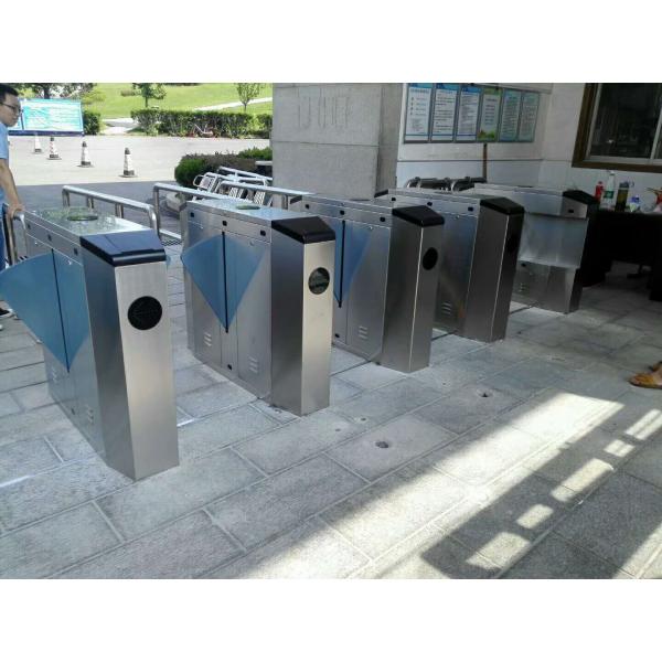 Механизм быстрого пропуска безопасности поворотного канала Флип барьерная дверь DC щетка двойного крыла