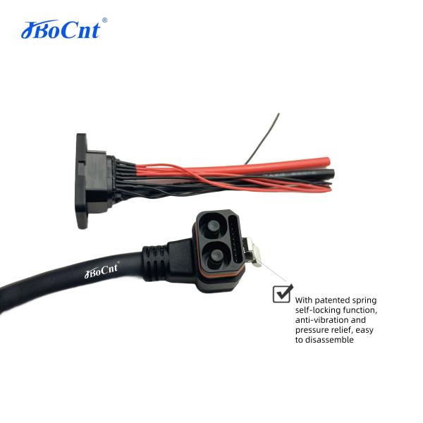IP67 Waterproof Battery Connector 120A 2+8 High Current Battery Connector