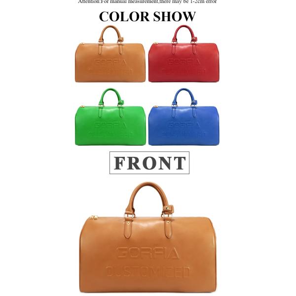 Vegan багажа путешествовать большой емкости логотип сумок Duffle Unisex кожаный подгонянный