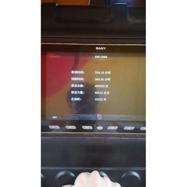 Sany 62m 62M Camion à pompe à béton Volvo Chassis Camions à pompes usagés 2021