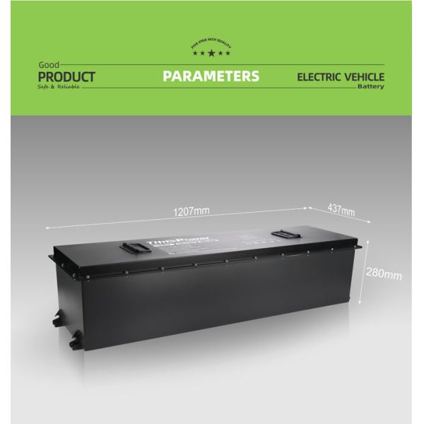 Excar 210ah Golf Car Lithium Battery 72 Volt MSDS Approved