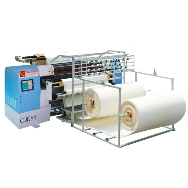 Высокоскоростная автоматическая много игловая плитка с резачкой нитей