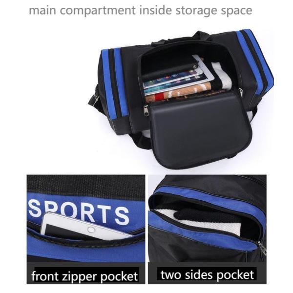 Двойные логотипы легкий вес спортивная сумочка выходные женская спортивная сумка