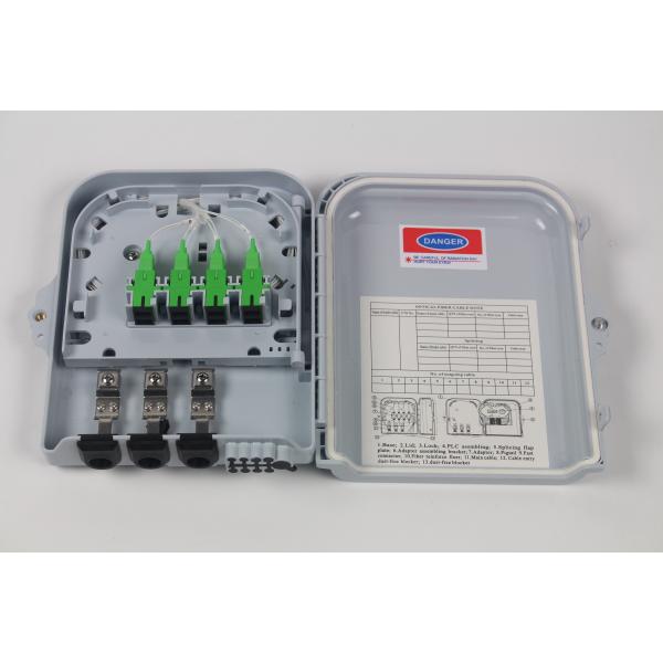 connecteurs optiques de Sc RPA UPC de Mini Steel Tube de diviseur de PLC de la fibre 1x8 pour des télécom