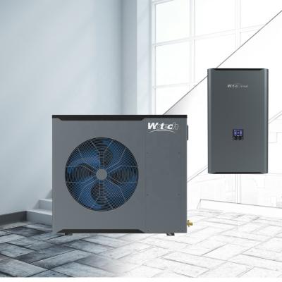 Split R32 A+++/A++ Euro Standard DHW Air Source Heat Pump For House Wotech 220V Dutch 12kw
