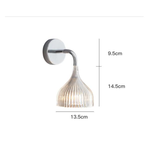 Украшение комнаты прожития столовой домашнего исследования ухода за больным спальни лампы стены Италии Kartell современное затемняя свет предпосылки