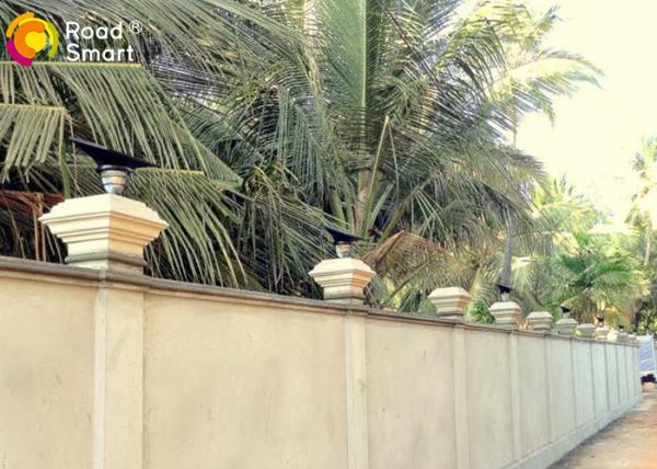 Outdoor IP65 Compound 3w Decorative Solar Powered Garden Street Lamps 3000-6000K