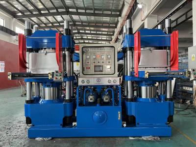 Vacuum Vulcanizing Press Rubber Molding Machine For Auto Parts Rubber Bush