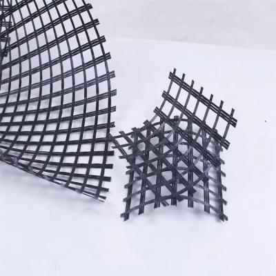 Renforcement des murs de soutènement Polyester Grille géo uniaxial avec certificat ISO CE