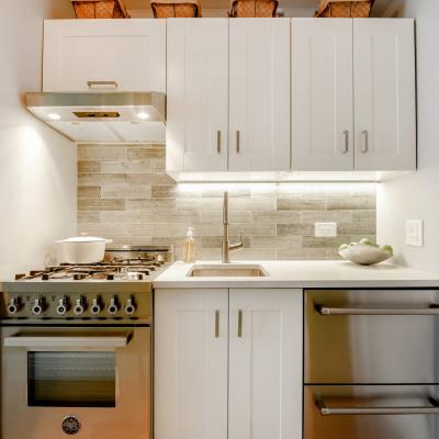 Furniture Solid Wood Kitchen Small Cabinet Set For Mini Kitchen
