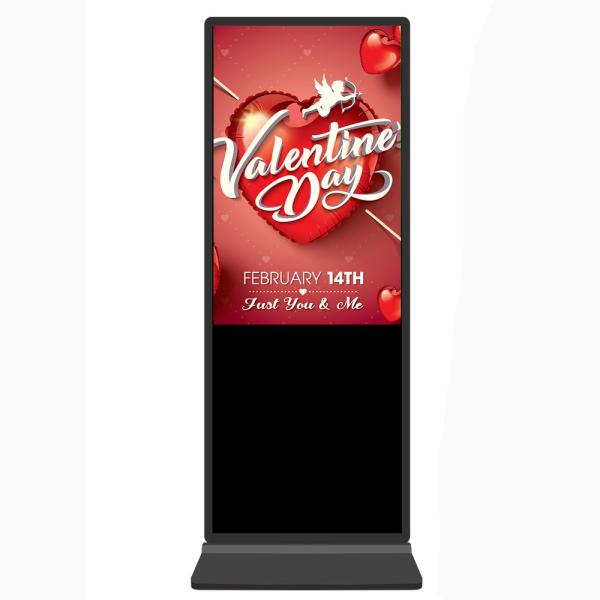 Shopping Mall Kiosk 43 49 55 Inch Indoor Display Stand